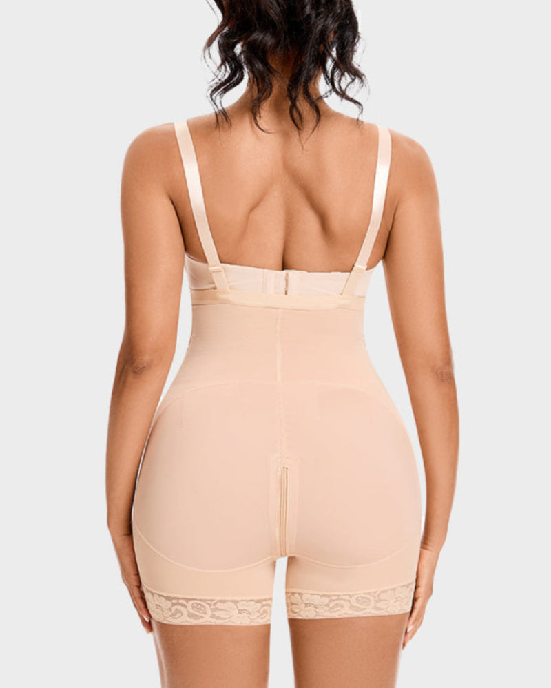 Tummy Control Butt Lifter Bodysuit BBL Fajas