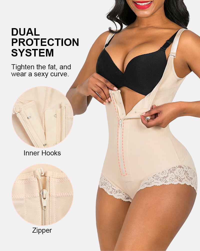 Postpartum Colombian Fajas Shapewear Compression Body Shaper Bodysuit