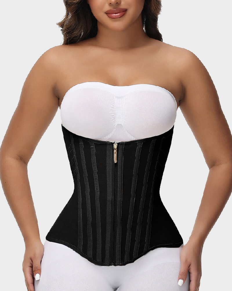 Curved Boned High Compression Waist Trainer Tummy Control Tiny Waist Corset