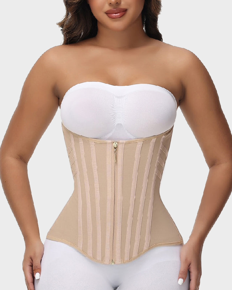 Curved Boned High Compression Waist Trainer Tummy Control Tiny Waist Corset