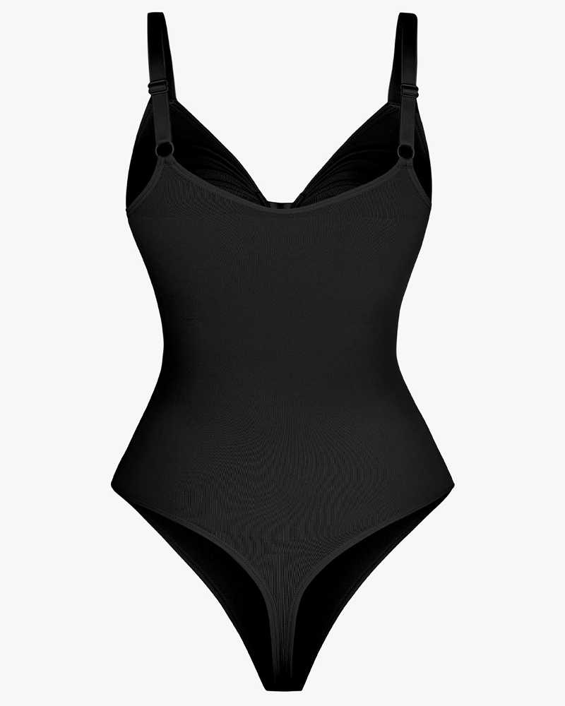 Tummy Control Seamless Zipper Shaping Bodysuit