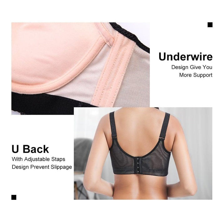 Lace Underwire Padded Push Up Bralette