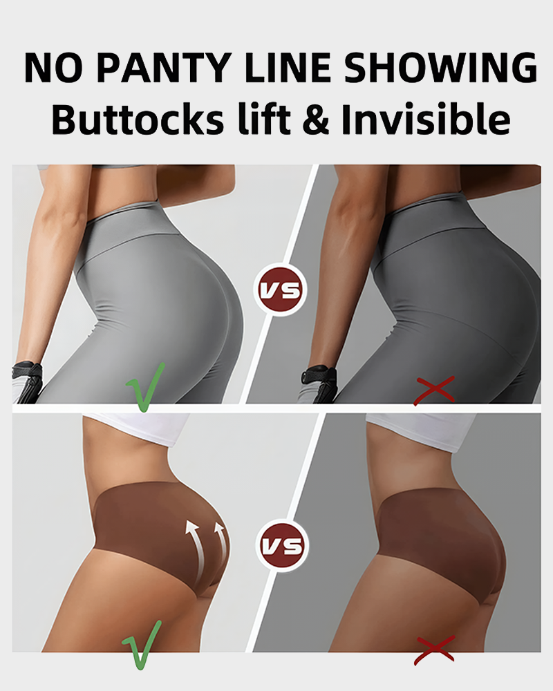 Women's High Waist Seamless Tummy Control Hip Lifting Shapewear Underwear 4/6 Pack