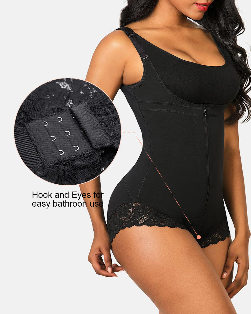 Postpartum Colombian Fajas Shapewear Compression Body Shaper Bodysuit
