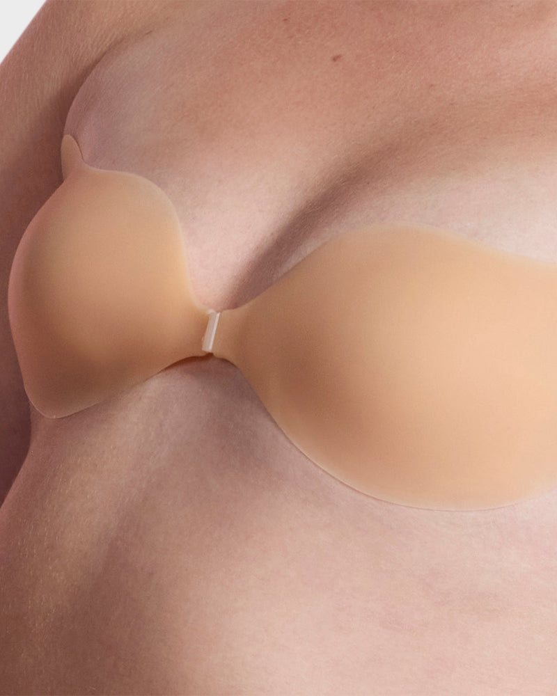 Seamless Silicone Shaping Cleavage Bra
