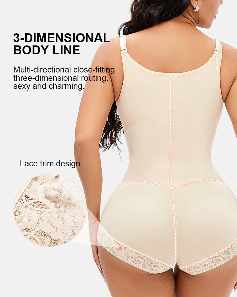 Postpartum Colombian Fajas Shapewear Compression Body Shaper Bodysuit