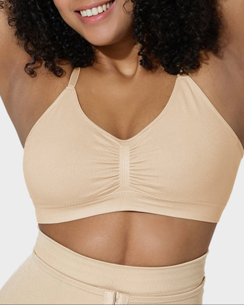 Women's Full Coverage Non-Padded Wireless Sculpt Bra