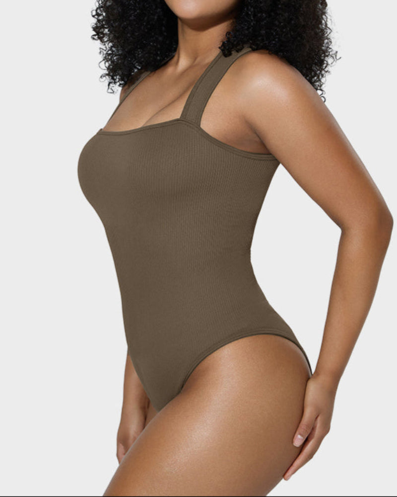 Sleeveless Tummy Control Tank Tops Bodysuits
