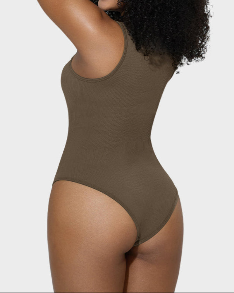 Sleeveless Tummy Control Tank Tops Bodysuits