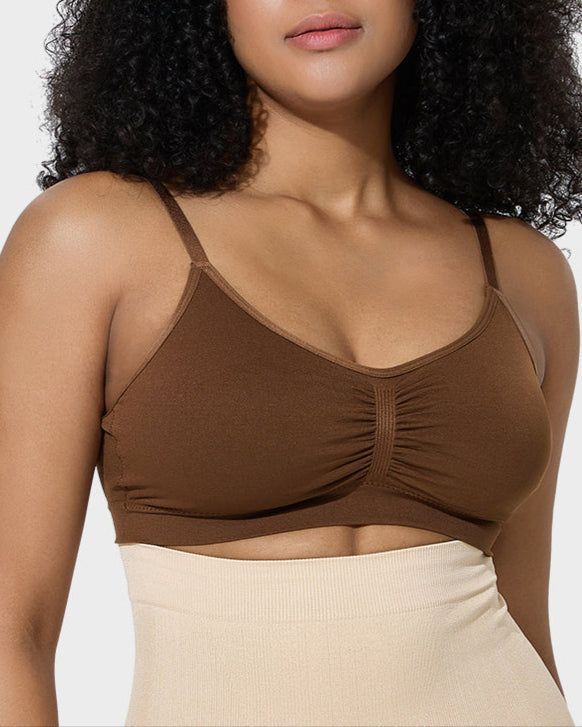 Women's Full Coverage Non-Padded Wireless Sculpt Bra
