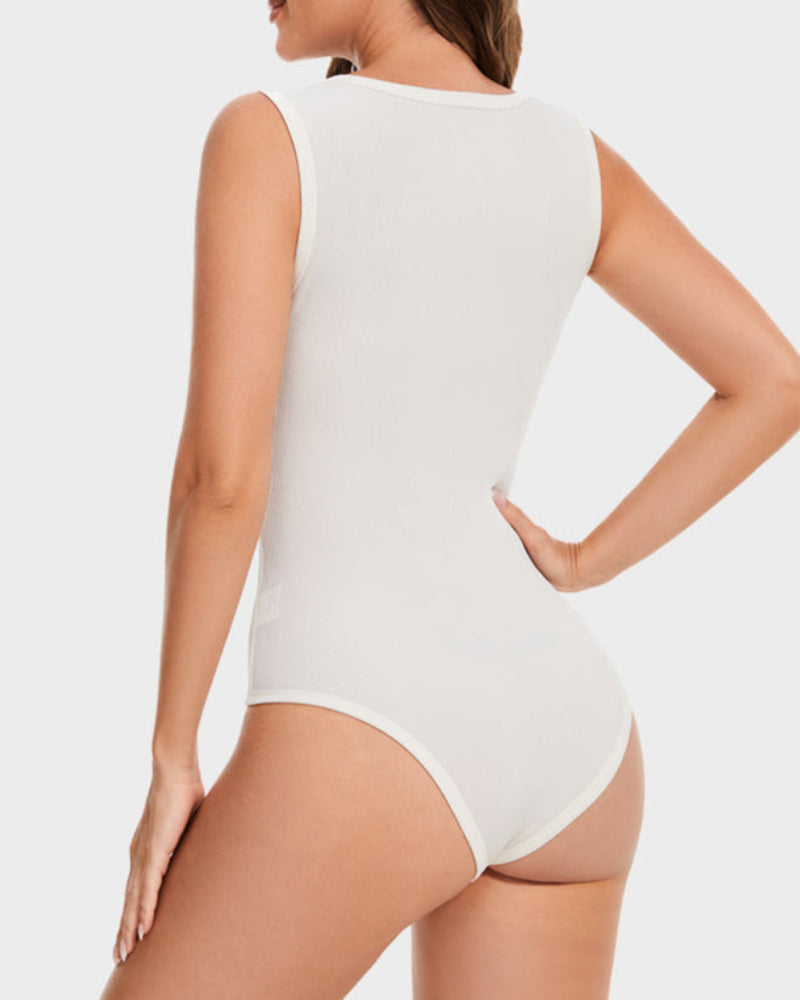 Sleeveless Tummy Control Tank Tops Bodysuits
