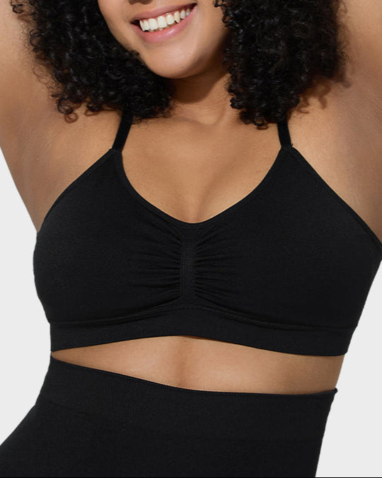 Women's Full Coverage Non-Padded Wireless Sculpt Bra