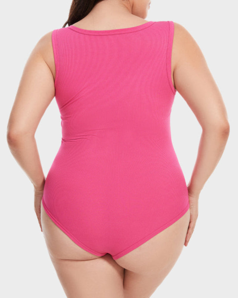 Sleeveless Tummy Control Tank Tops Bodysuits