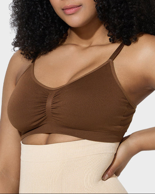 Women's Full Coverage Non-Padded Wireless Sculpt Bra