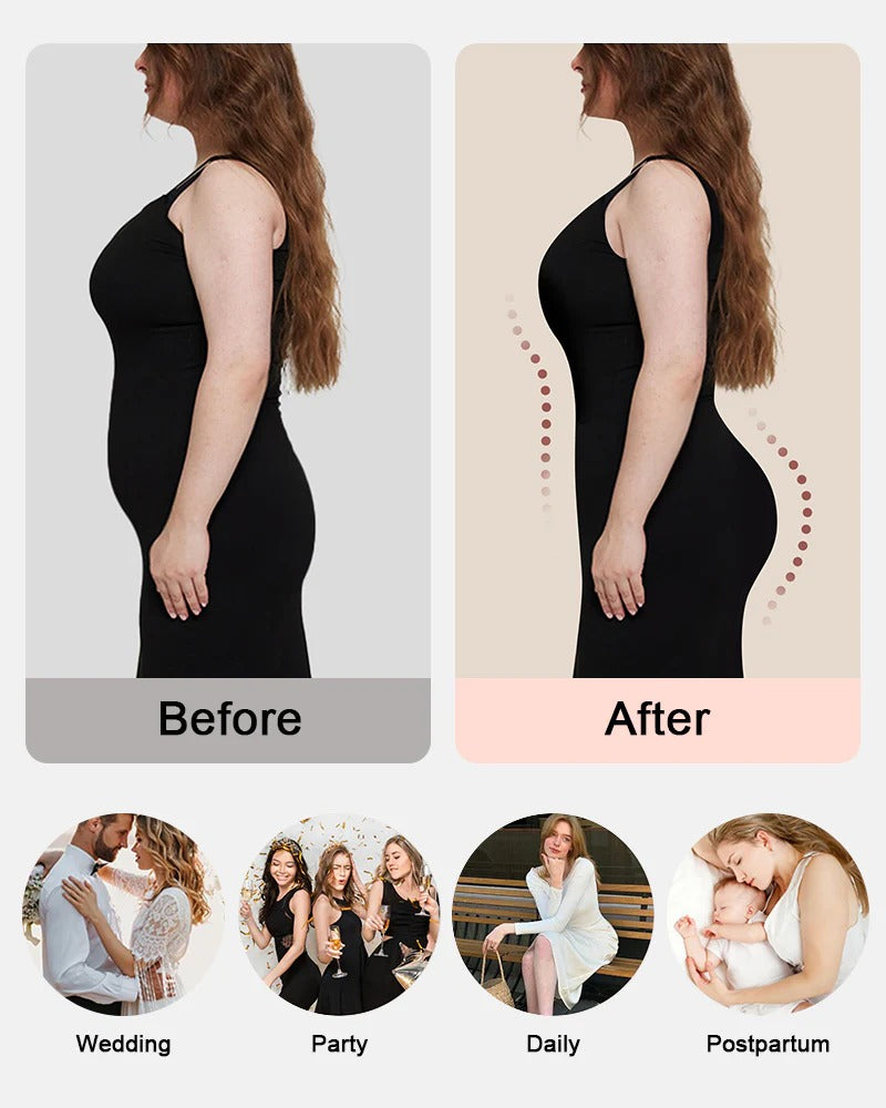 No Slip Waistband Butt Lift Tummy Control Yoga Shorts