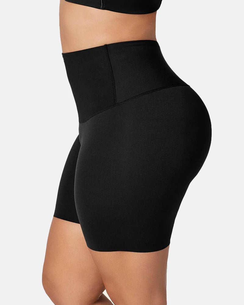 No Slip Waistband Butt Lift Tummy Control Yoga Shorts