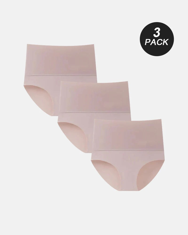 3-Pack High Waisted Tummy Control Briefs