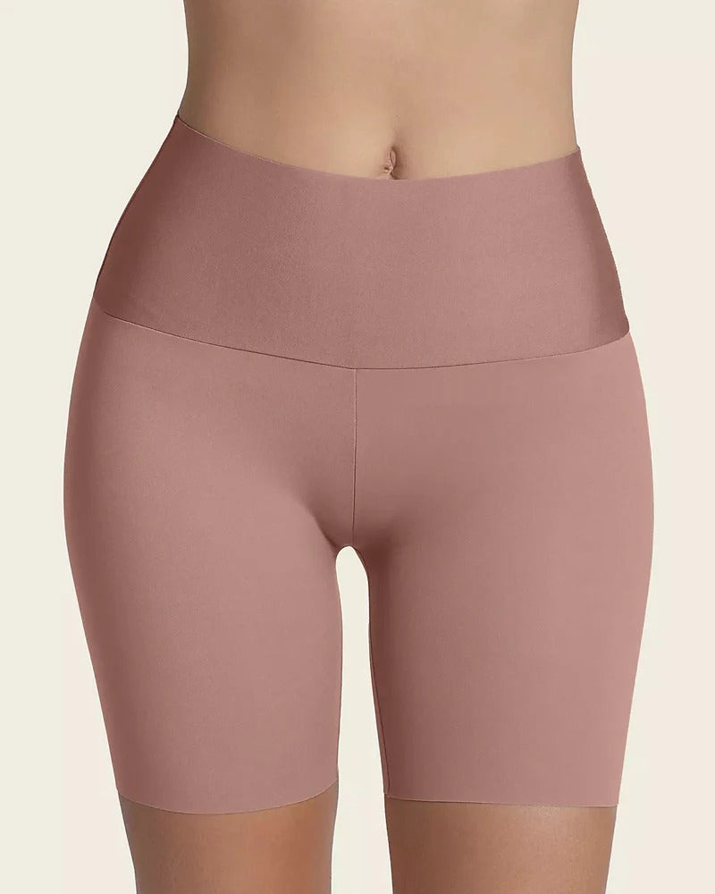 No Slip Waistband Butt Lift Tummy Control Yoga Shorts
