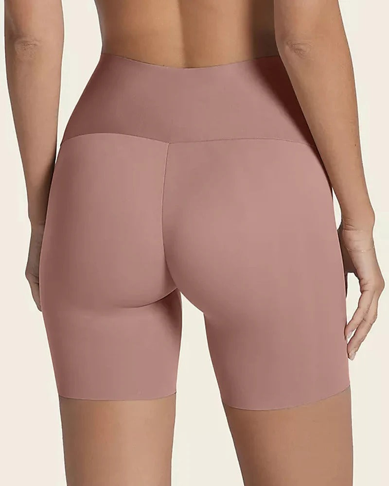 No Slip Waistband Butt Lift Tummy Control Yoga Shorts