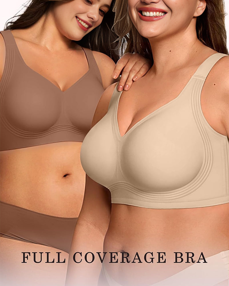 Comfortable Wireless Full Coverage Smoothing Bra