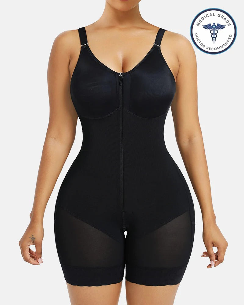 Tummy Control Butt Lifter Shaper with Zipper Crotch Fajas Colombianas