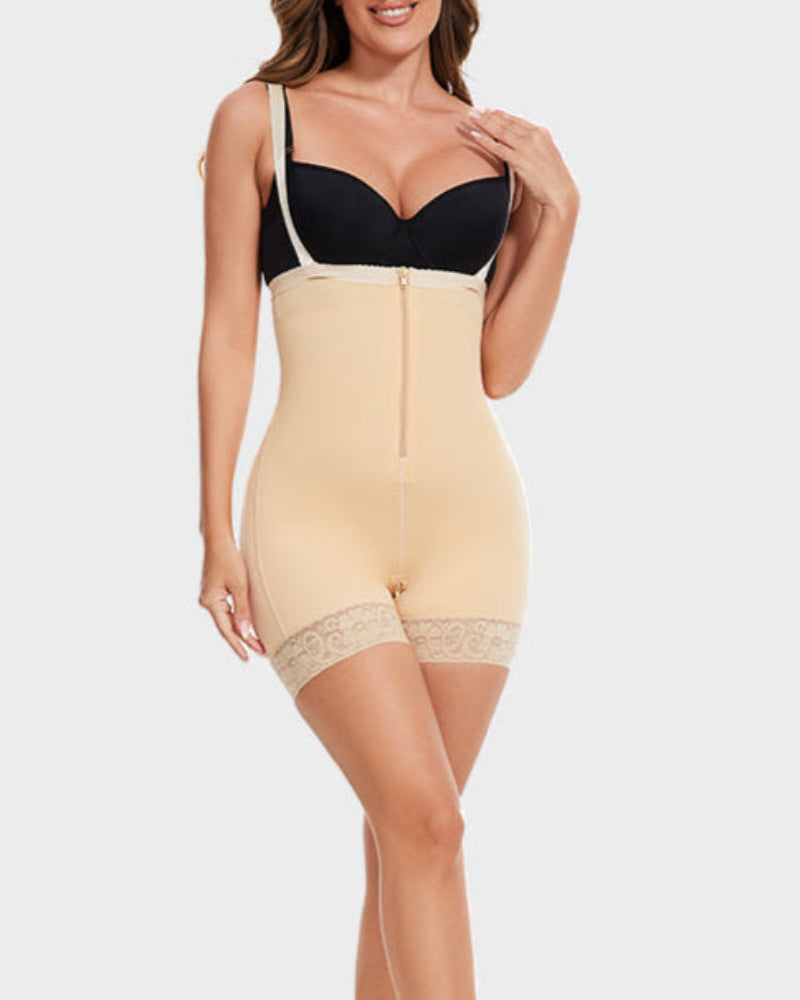 Open Bust Tummy Control Body Shaper
