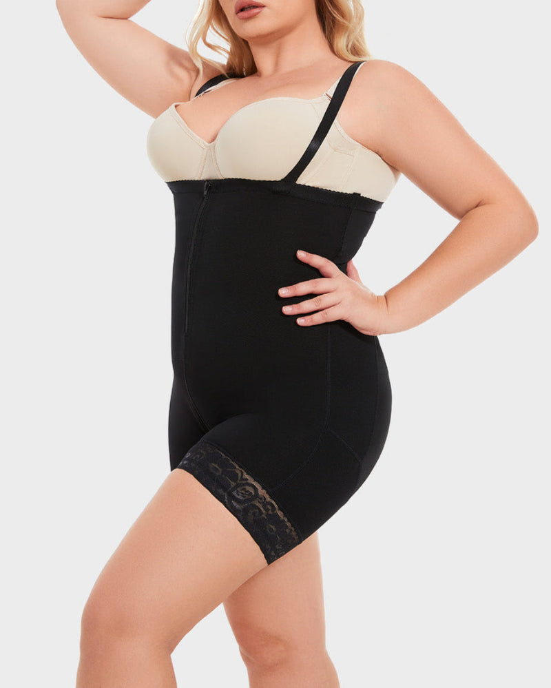 Open Bust Tummy Control Body Shaper
