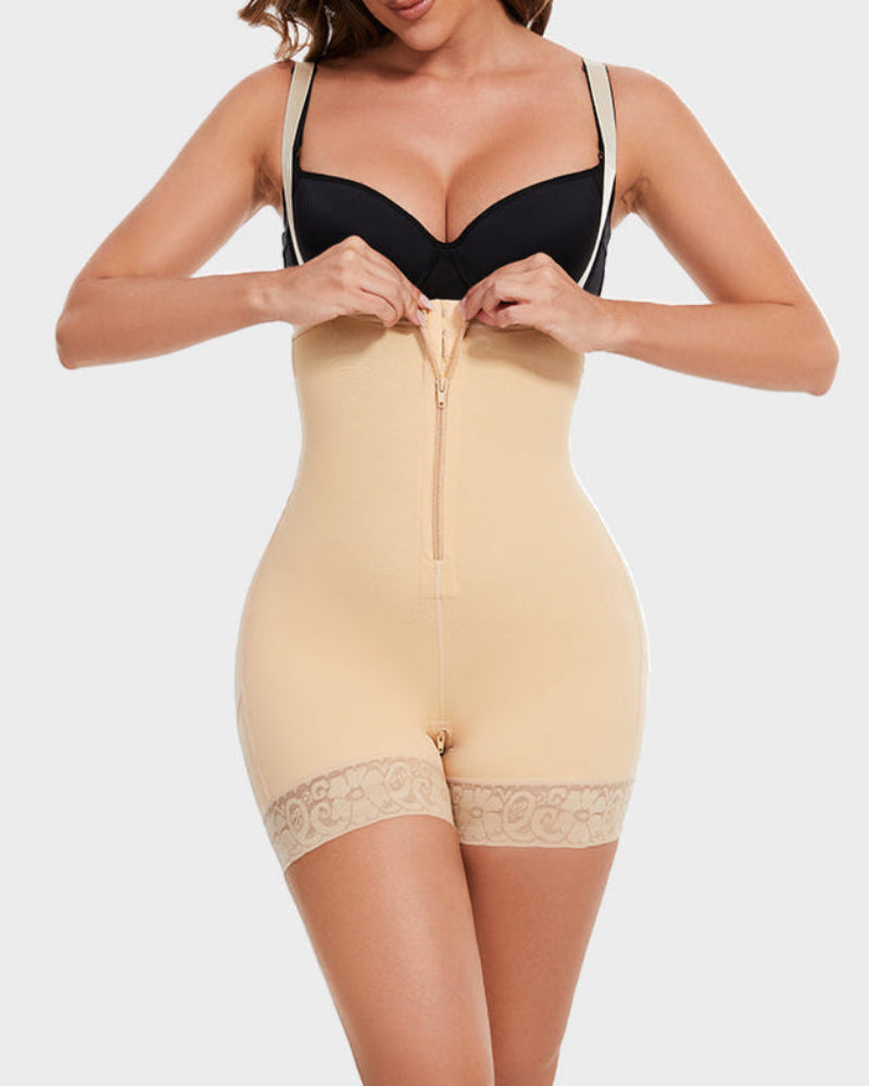Open Bust Tummy Control Body Shaper