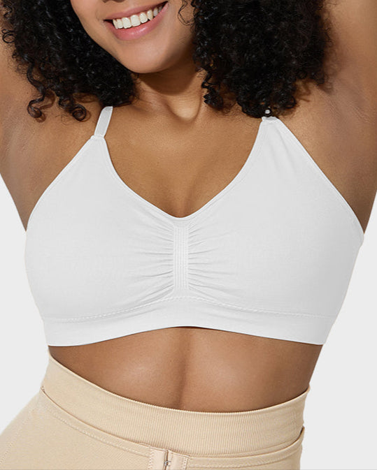 Women's Full Coverage Non-Padded Wireless Sculpt Bra